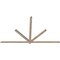 Ekena Millwork Kennewick Smooth Timber Gable Bracket, Douglas Fir, 108"W x 63"H x 1 1/2"D x 3 1/2"F, 14/12 Pitch GBW108X63X0204KEN00SDF - alternate 5